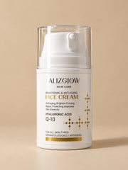 Alizglow Hyaluronic Acid + CoQ10 Face Cream for All Skin Types | 45ml