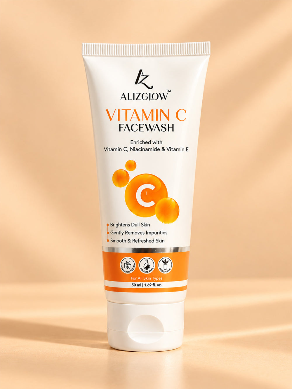 Vitamin C + Niacinamide Face Wash | 50 ml