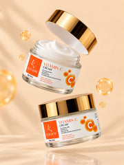 Vitamin C Face Cream with Almond Oil + Centella Asiatica | 50g